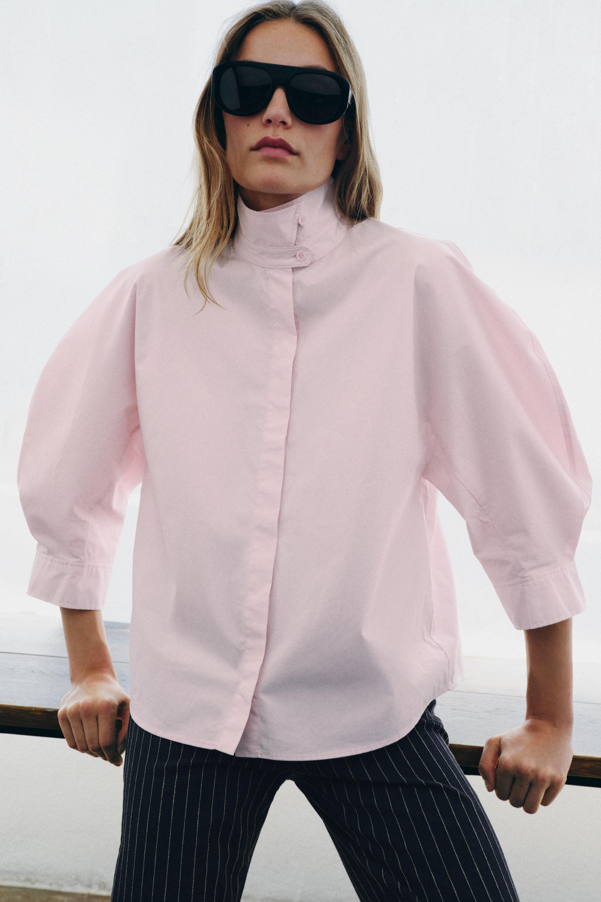 ZW COLLECTION PUFF SLEEVE SHIRT